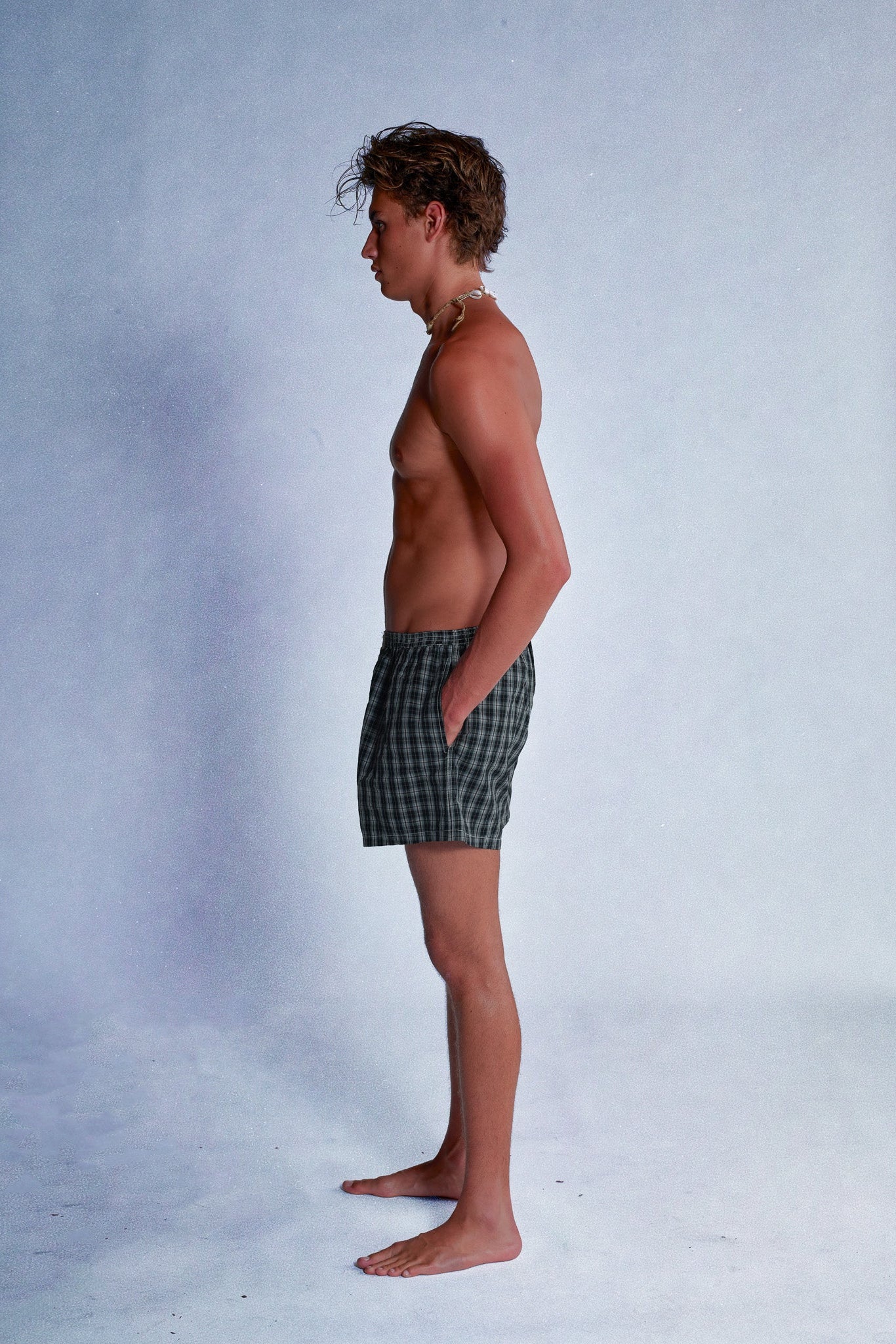 black plaid boxers - Image 3
