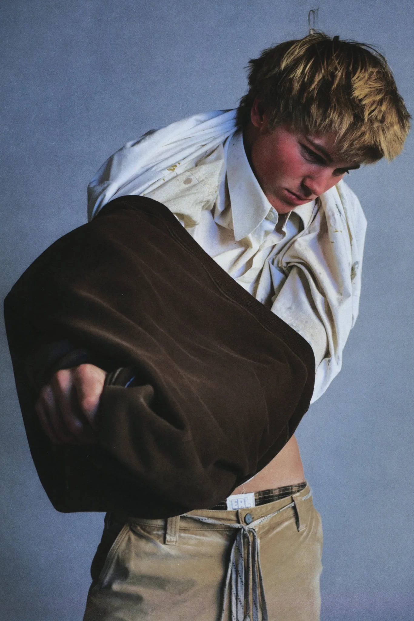 brown sunfaded crewneck - Image 5