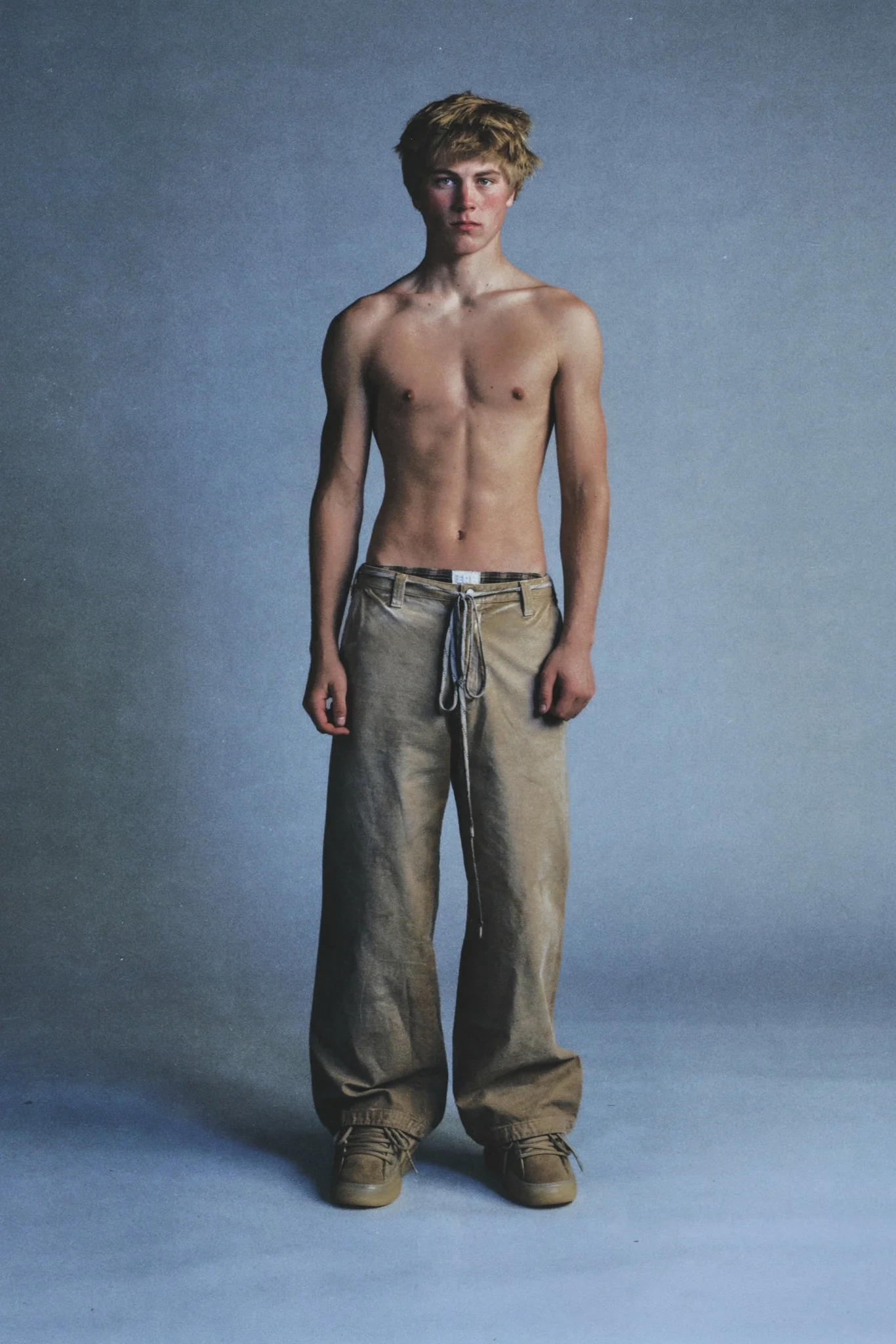 faded chino pants - Image 3