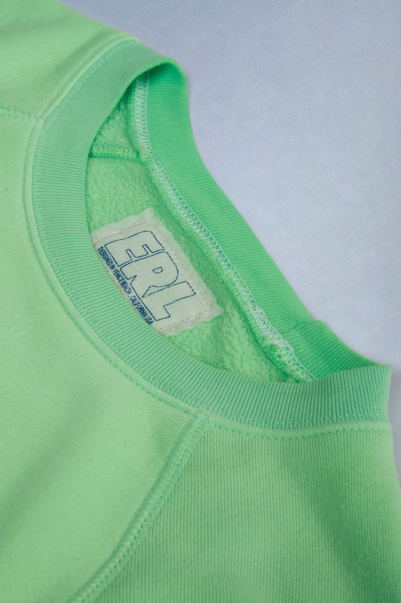 electric green raglan crewneck - Image 7