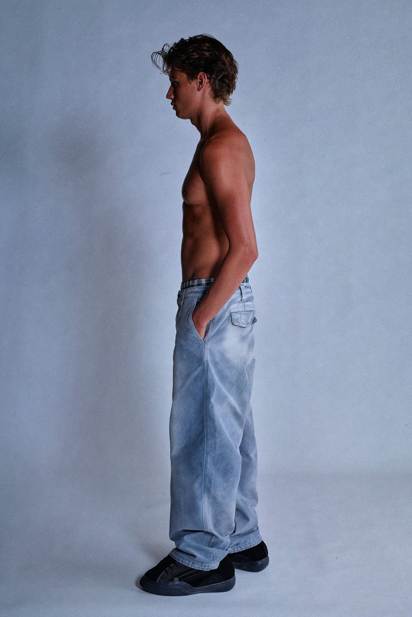grey chino pants - Image 5