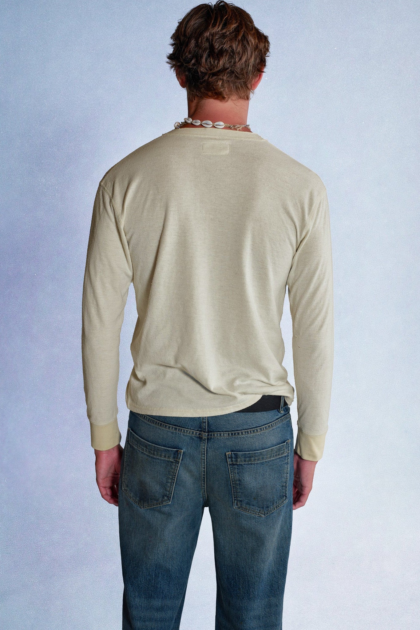 long sleeve henley - Image 3