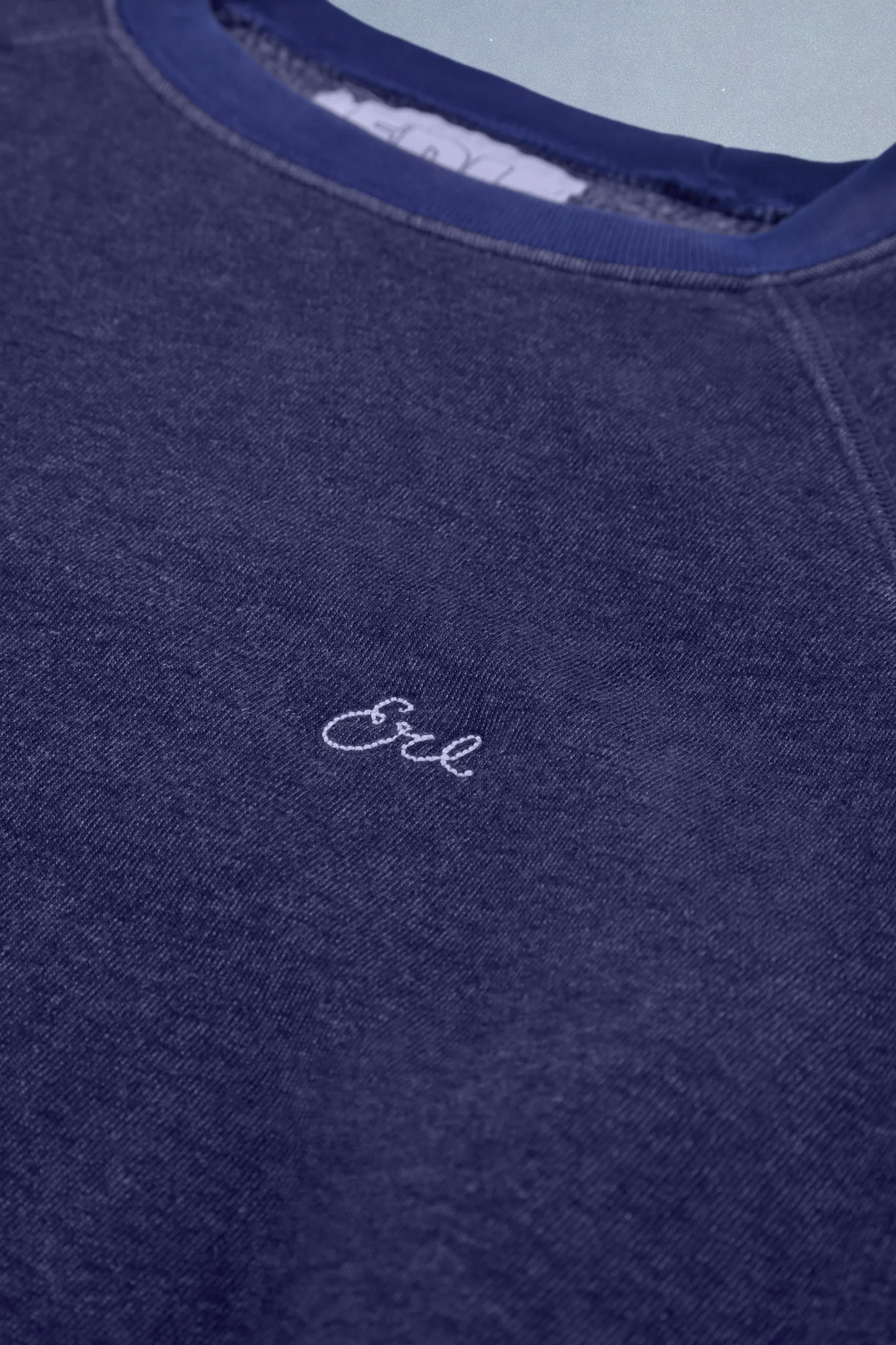 navy raglan crew - Image 3