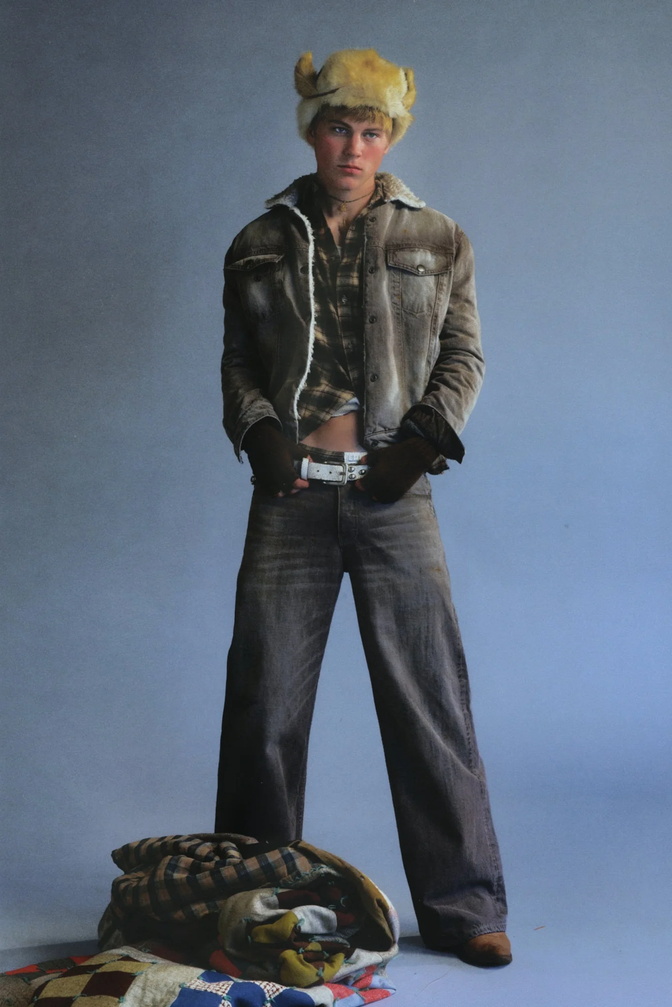 sherpa denim jacket - Image 5