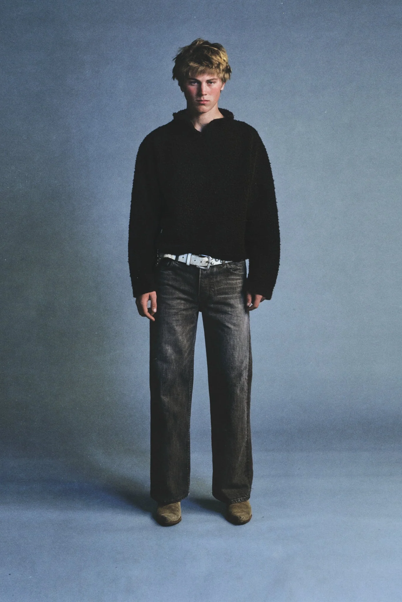 sherpa slit-neck sweater - Image 3