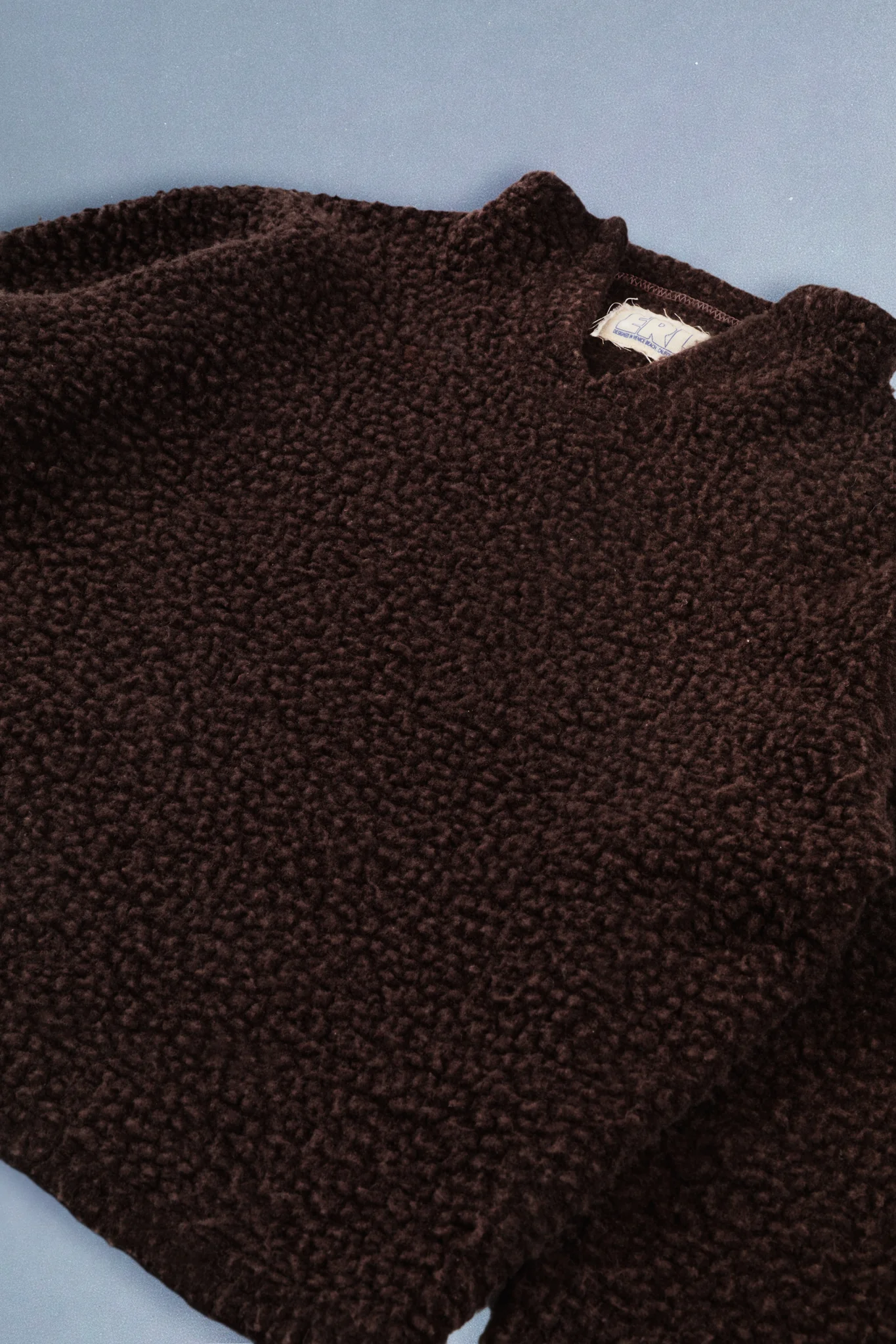 sherpa slit-neck sweater - Image 4