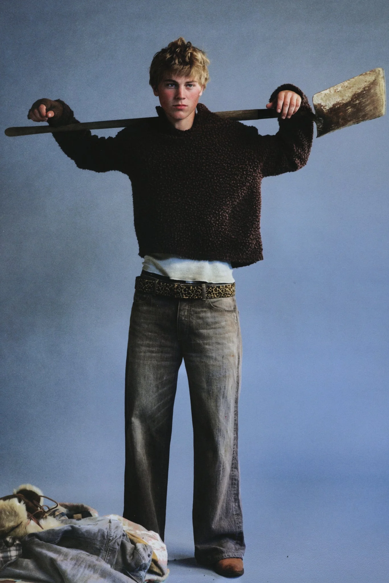 sherpa slit-neck sweater - Image 7
