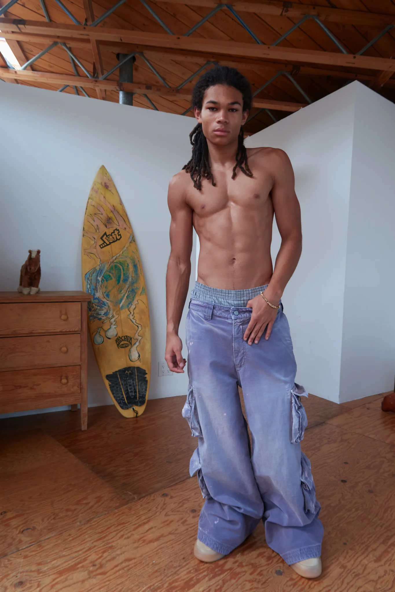 sunfaded cargo pant - Image 7