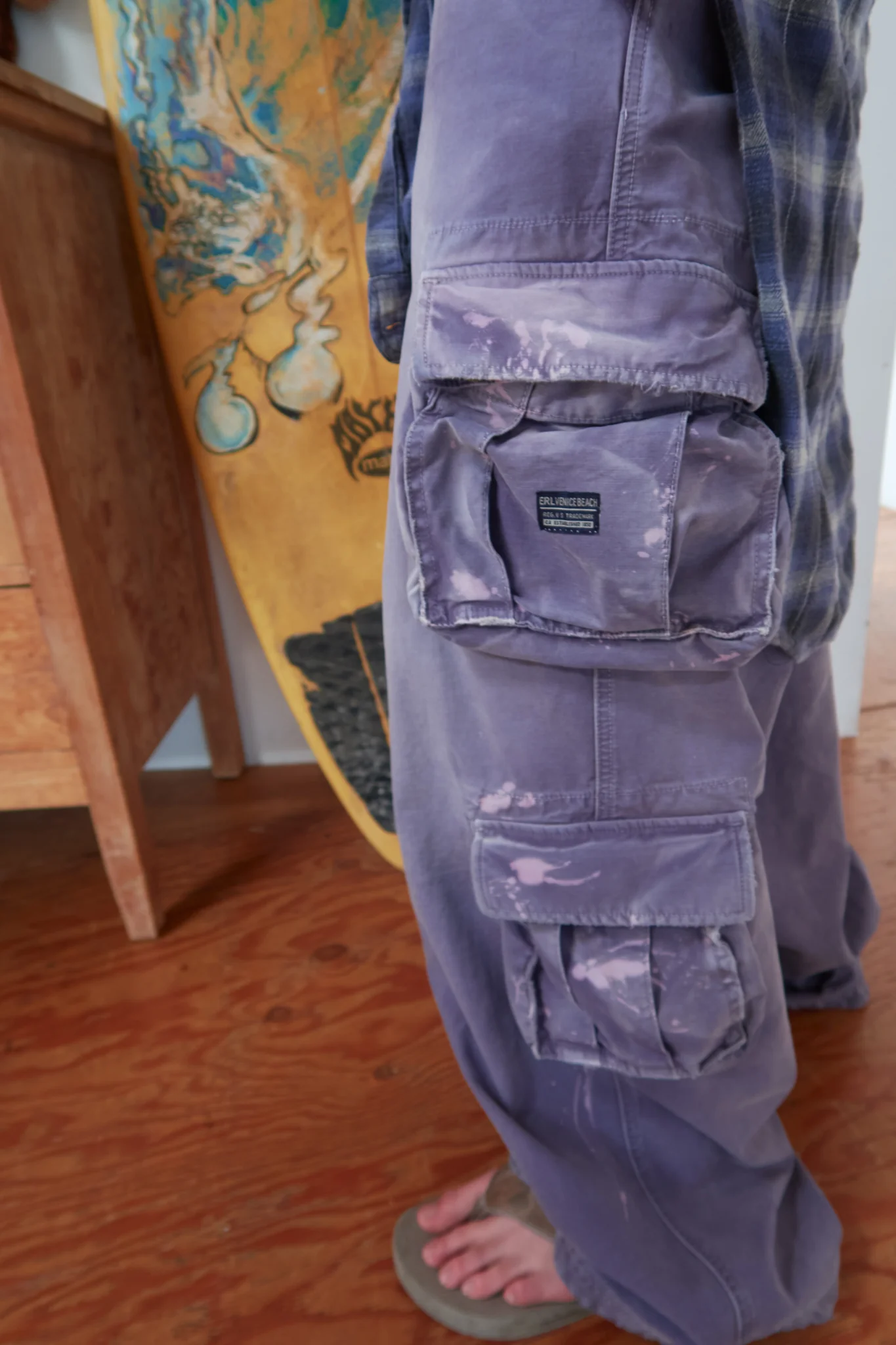 sunfaded cargo pant - Image 8