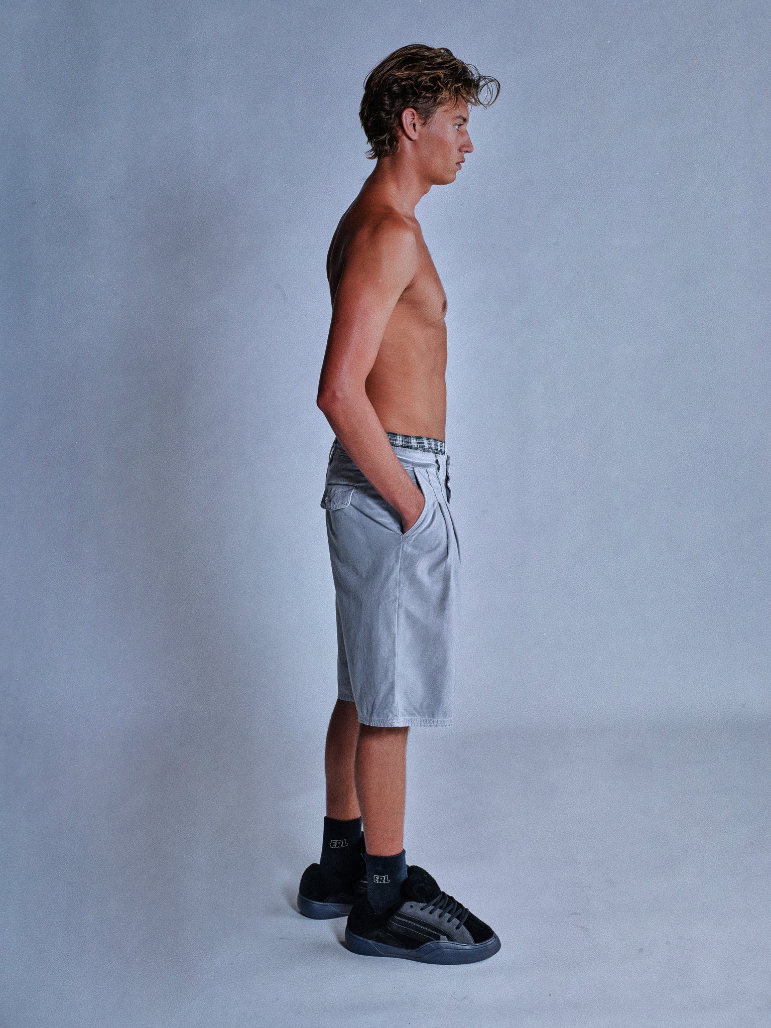 sunfaded chino short - Image 3