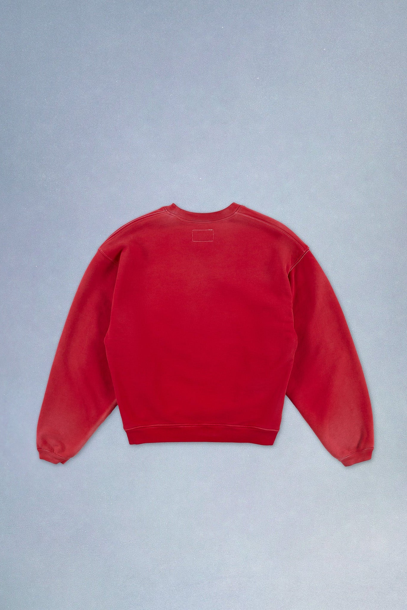 red sunfaded crewneck - Image 8