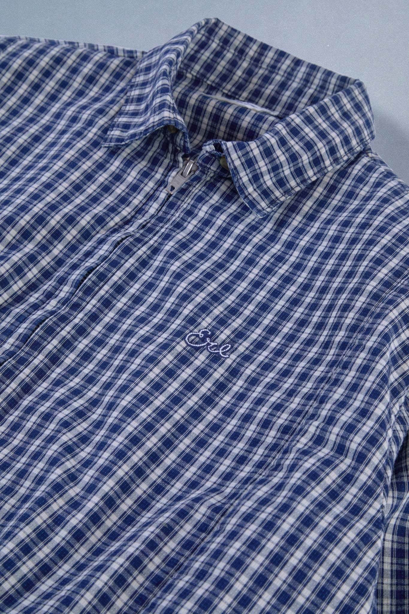 plaid zip jacket - Image 3