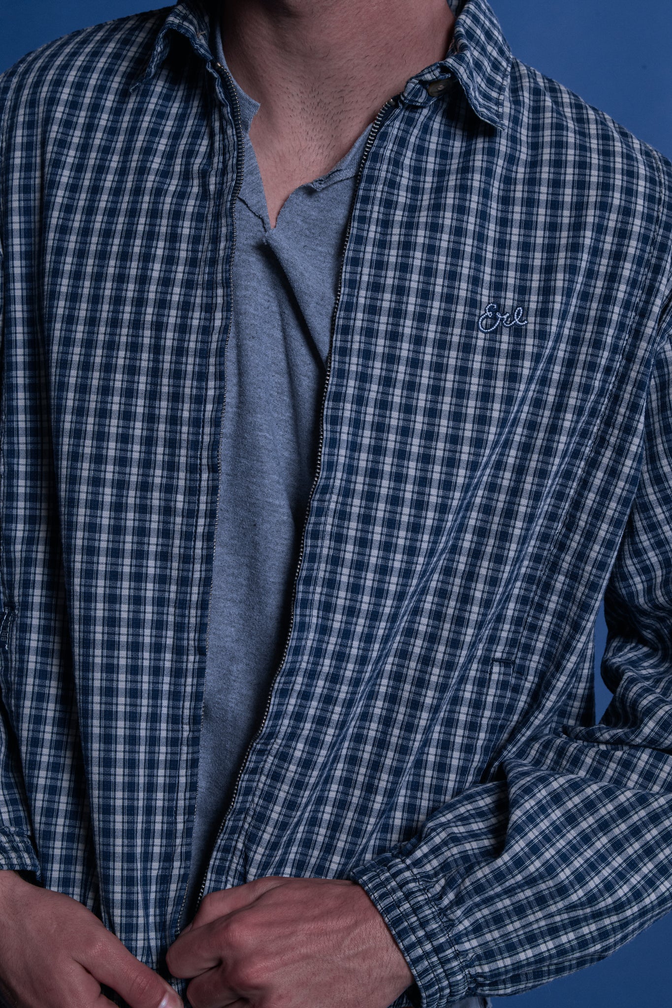 plaid zip jacket - Image 7
