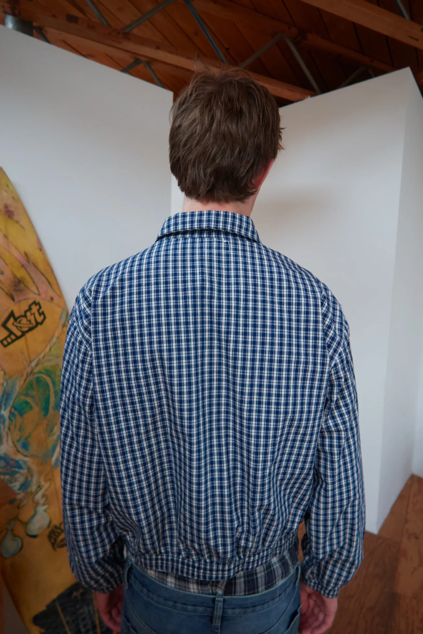 plaid zip jacket - Image 9